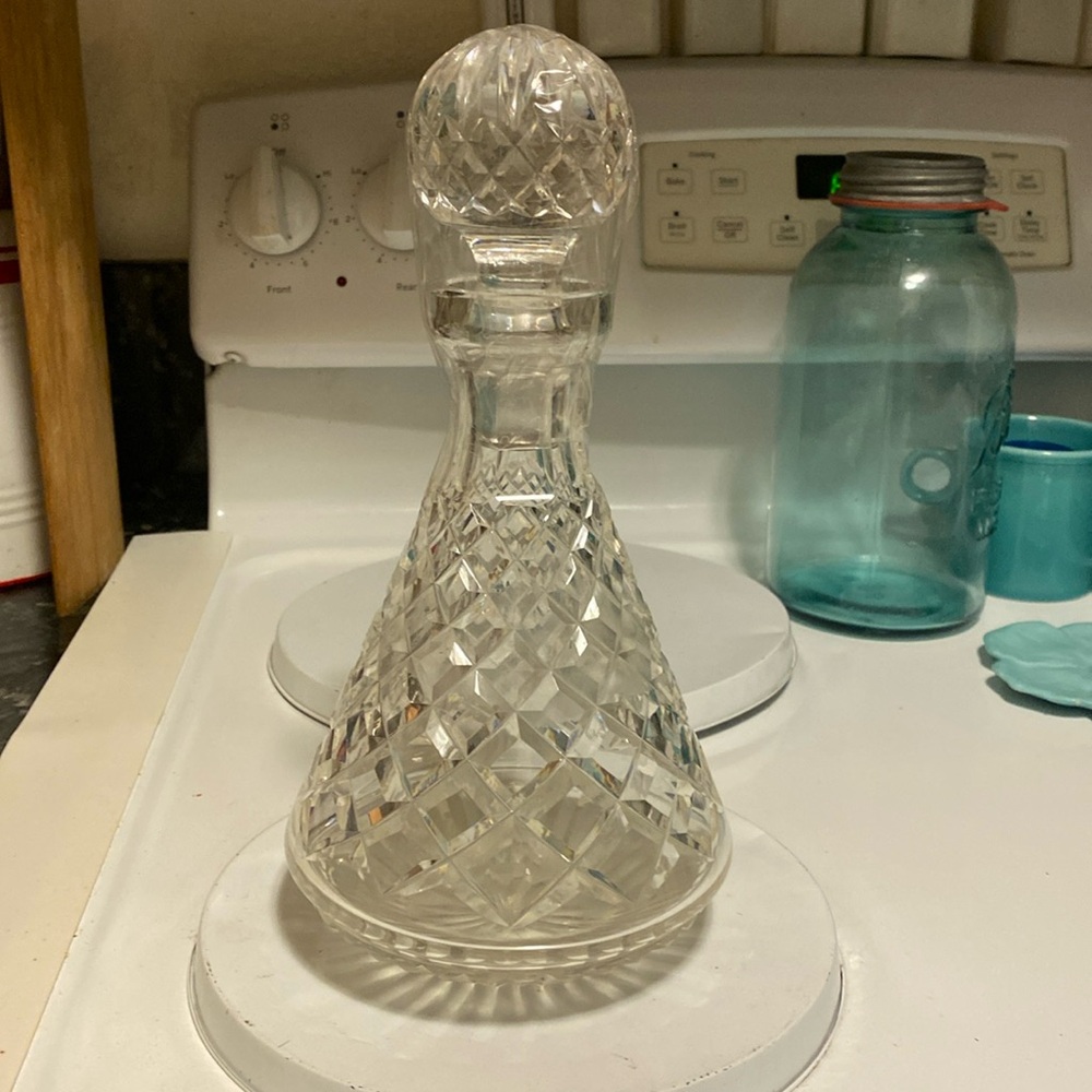 Waterford 1960 Crystal Decanter with Stopper